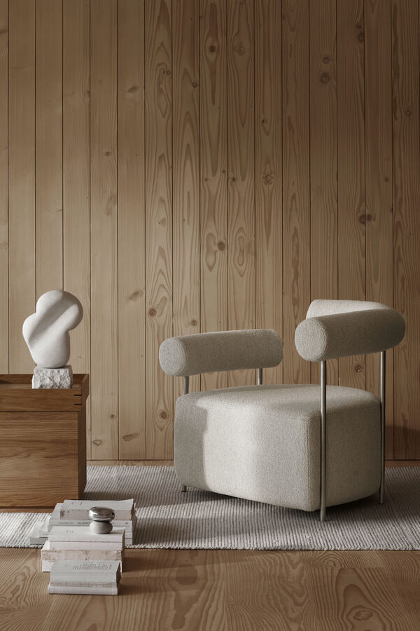 KristinaDamStudio 2024 Solitude Lounge Chair Contour Sculpture