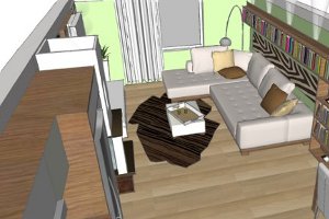 Moderne byvanie zo starsej chaty