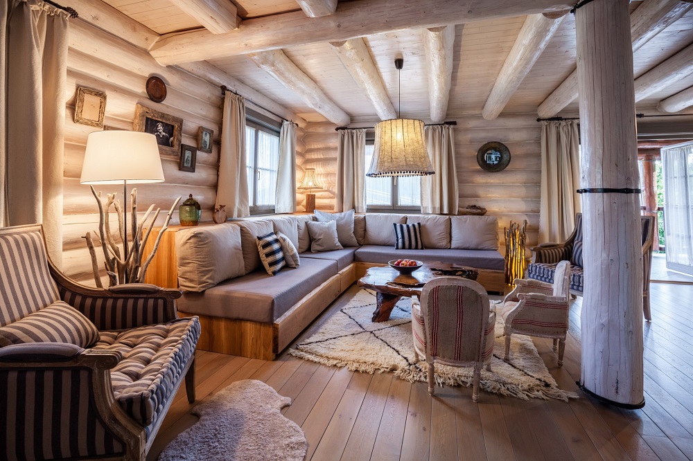 log cabin interior design by odette 5