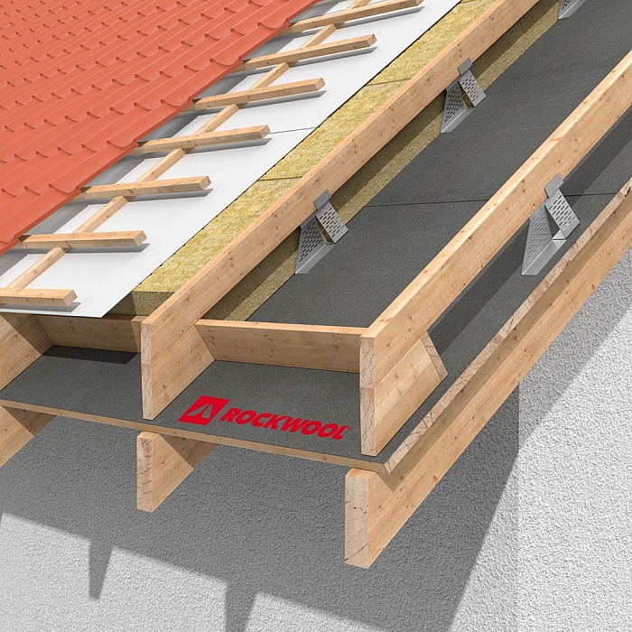 rockwool zateplenie šikme strechy pomoci systemu toprock stavebnictvo byvanie