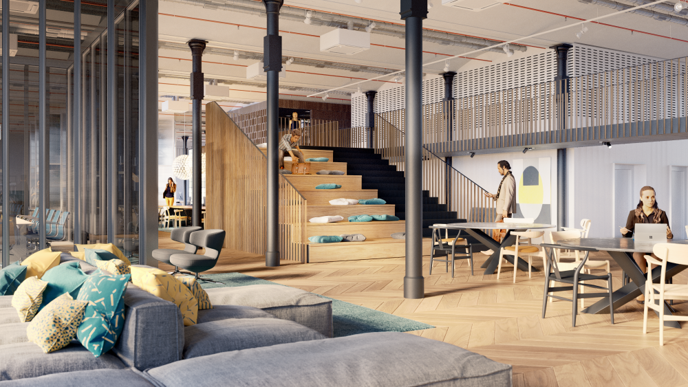 yit pradiaren 1900 rekonstrukcia coworkingova zona stavebnictvo byvanie