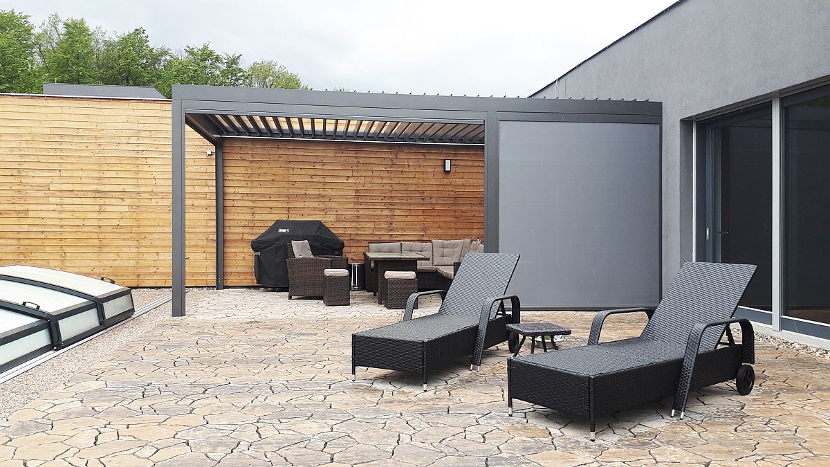 tienenie terasa pergola artosi isotra