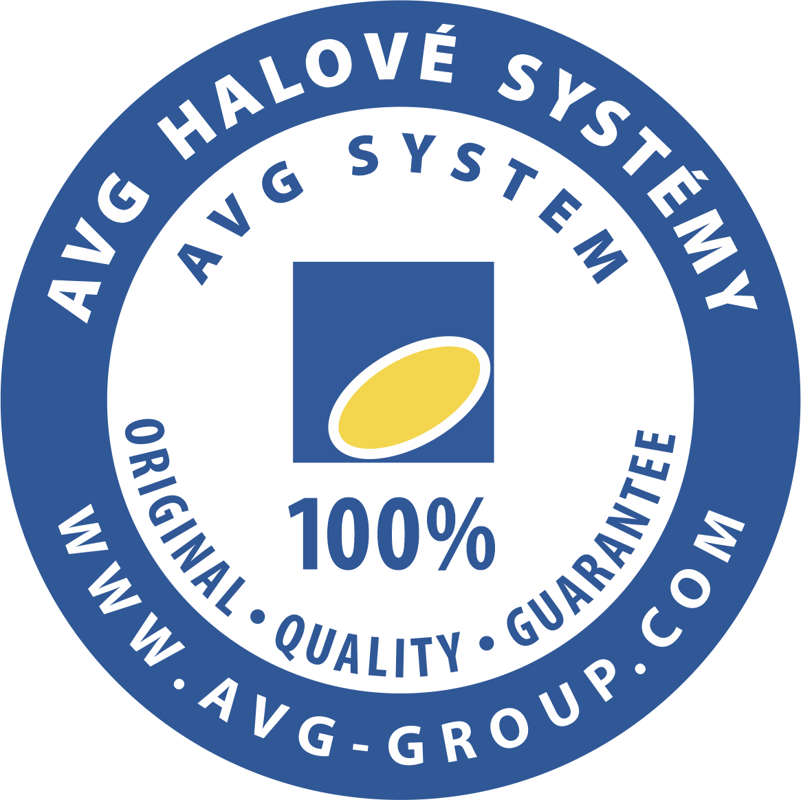 AVG avg logo kruh modry