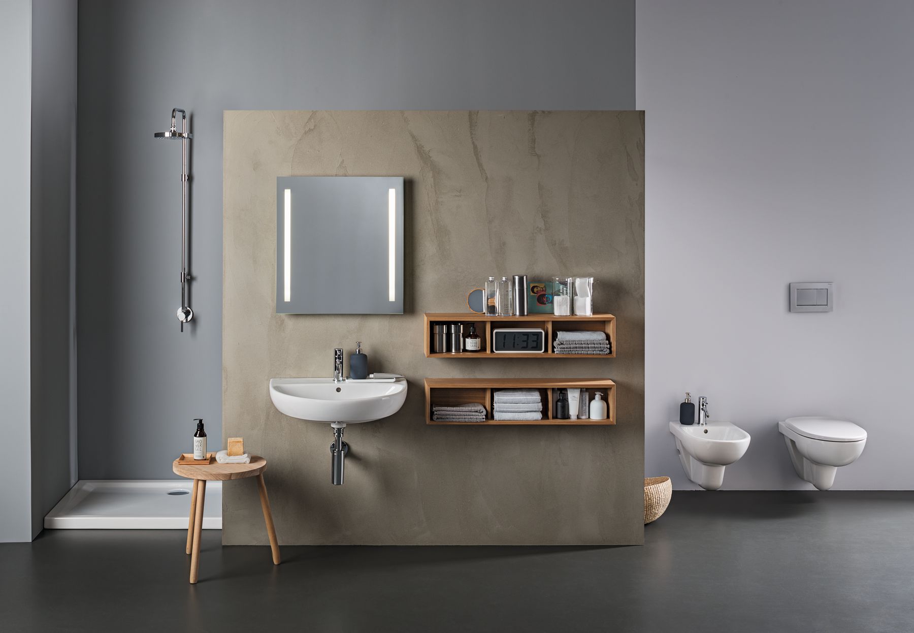 Geberit Selnova umyvadlo WC bidet