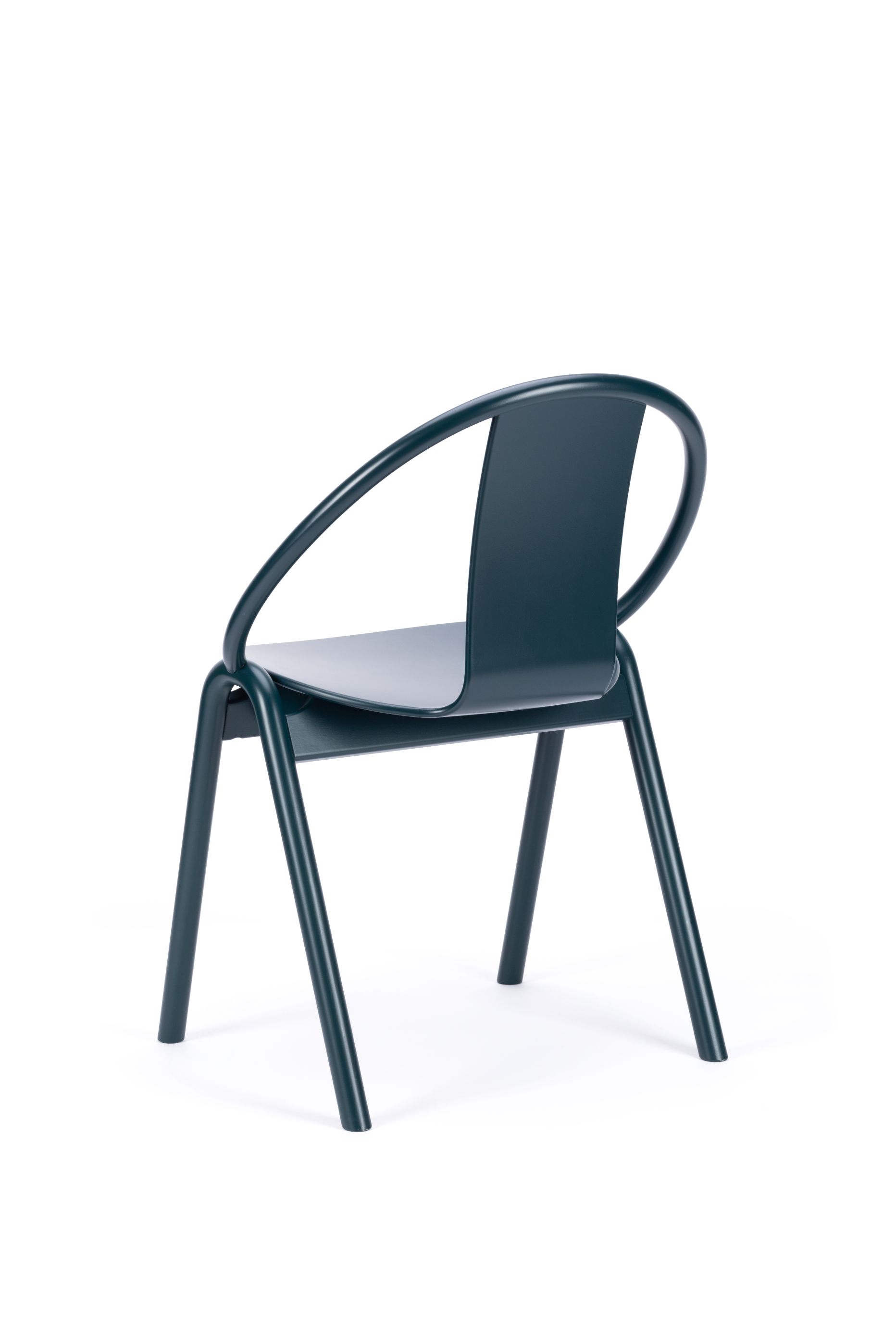 TON Again chair pine green 3