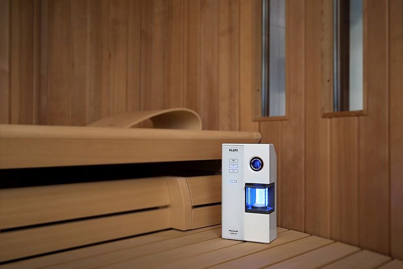 Sauna S1 Microsalt SaltProX stehend 10x15 RGB
