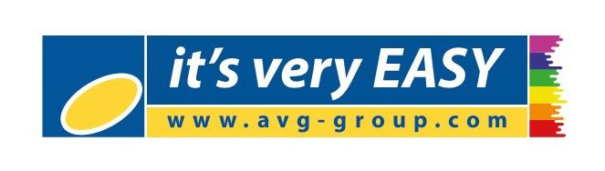 Hliníkové okná a dvere AVG logo