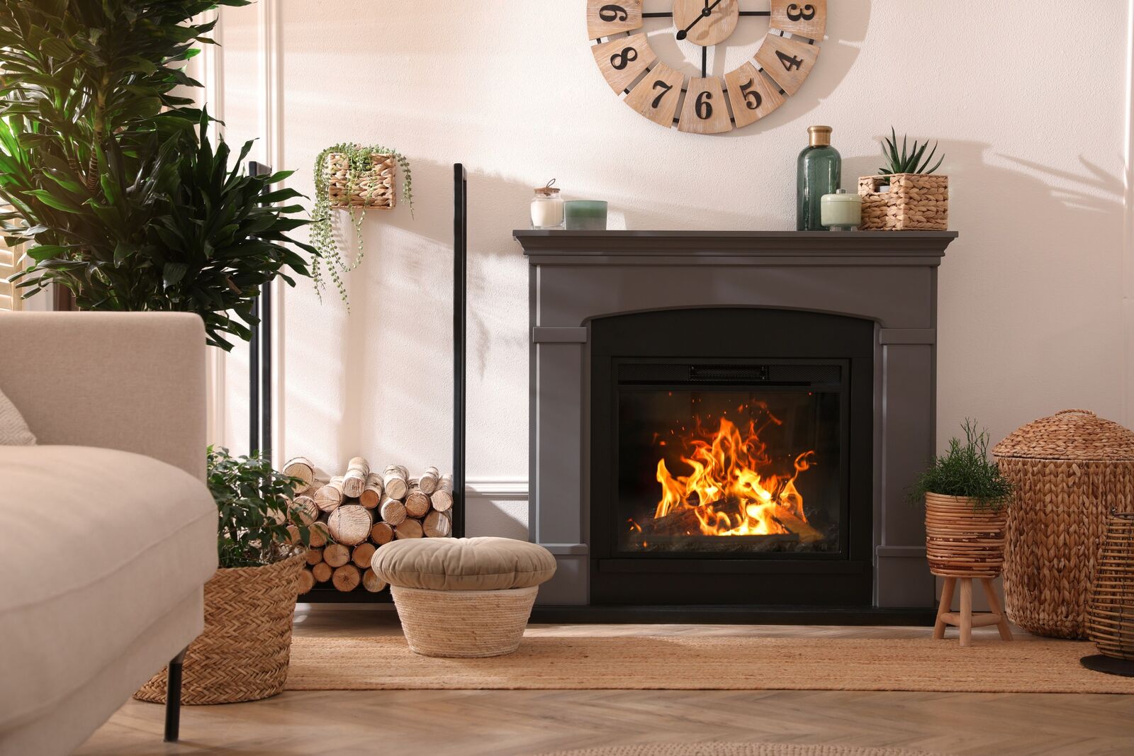 banner fireplace