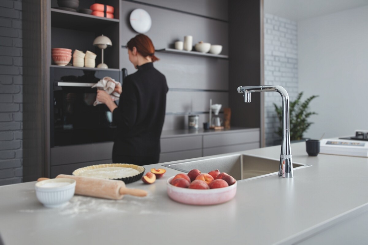 GROHE Zedra SmartControl Dual Spray sink mixer chrome 31886000 Mood8