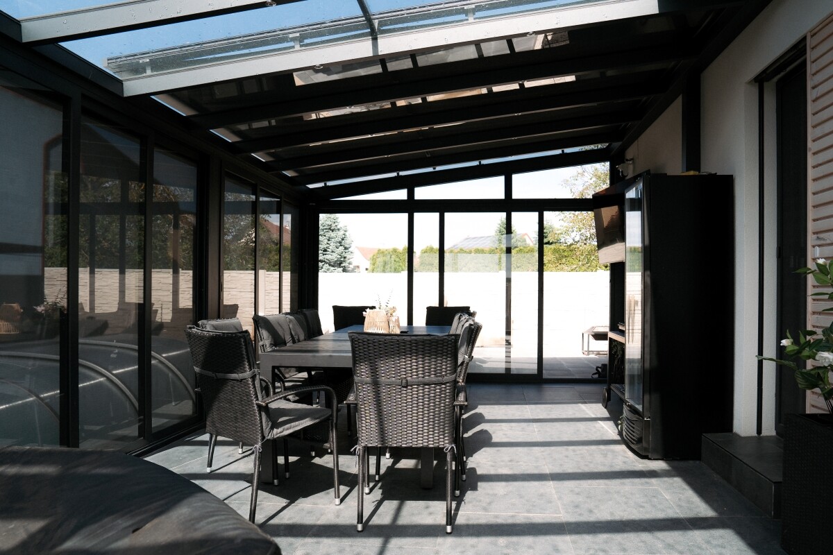 zimni zahrada Alupergola Terrase