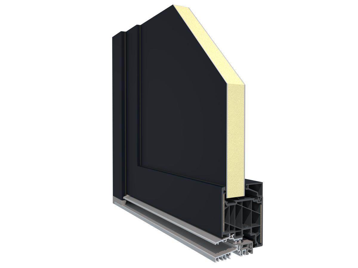 Door Elegant ThermoFibra Infinity 76 X