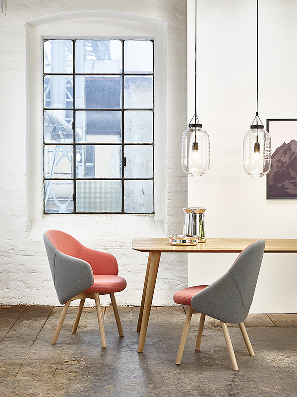 Alba chair armchair Malmo table location 2