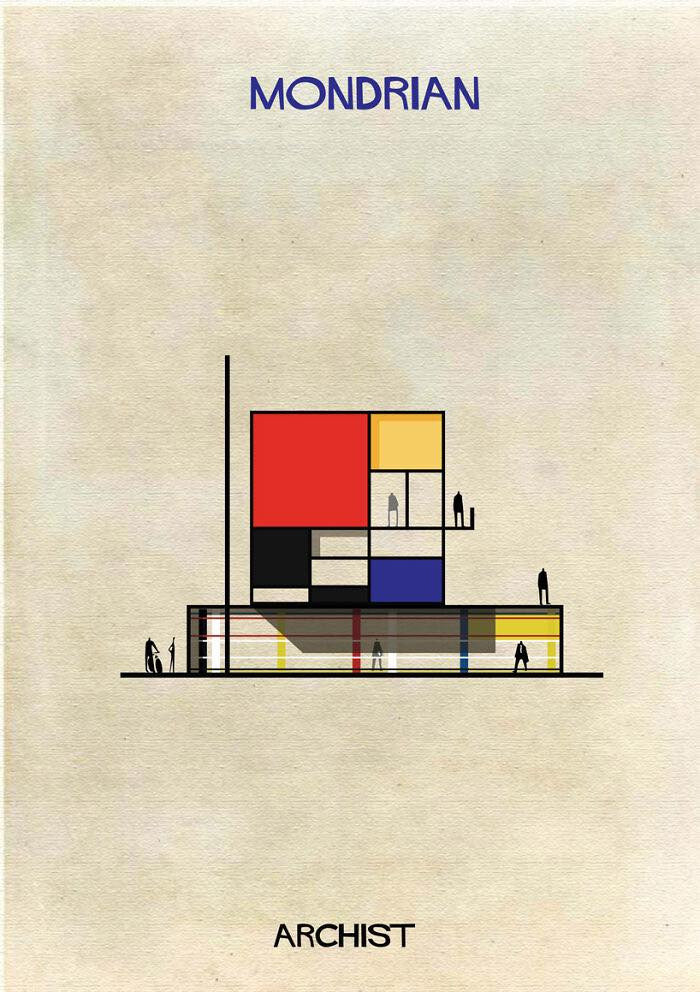 federico babina ilustracia mondrian federico babina ilustracia mondrian