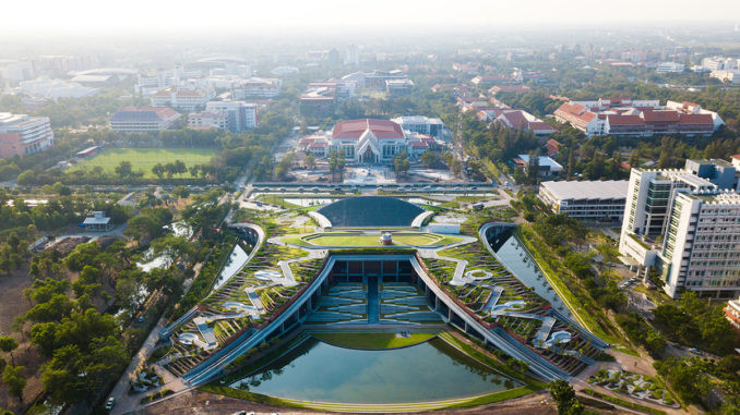 zelena strecha thammasat university tvar H zelena strecha thammasat university tvar H