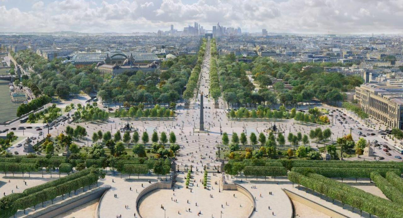 champs elysee plan rekonstrukcia champs elysee plan rekonstrukcia