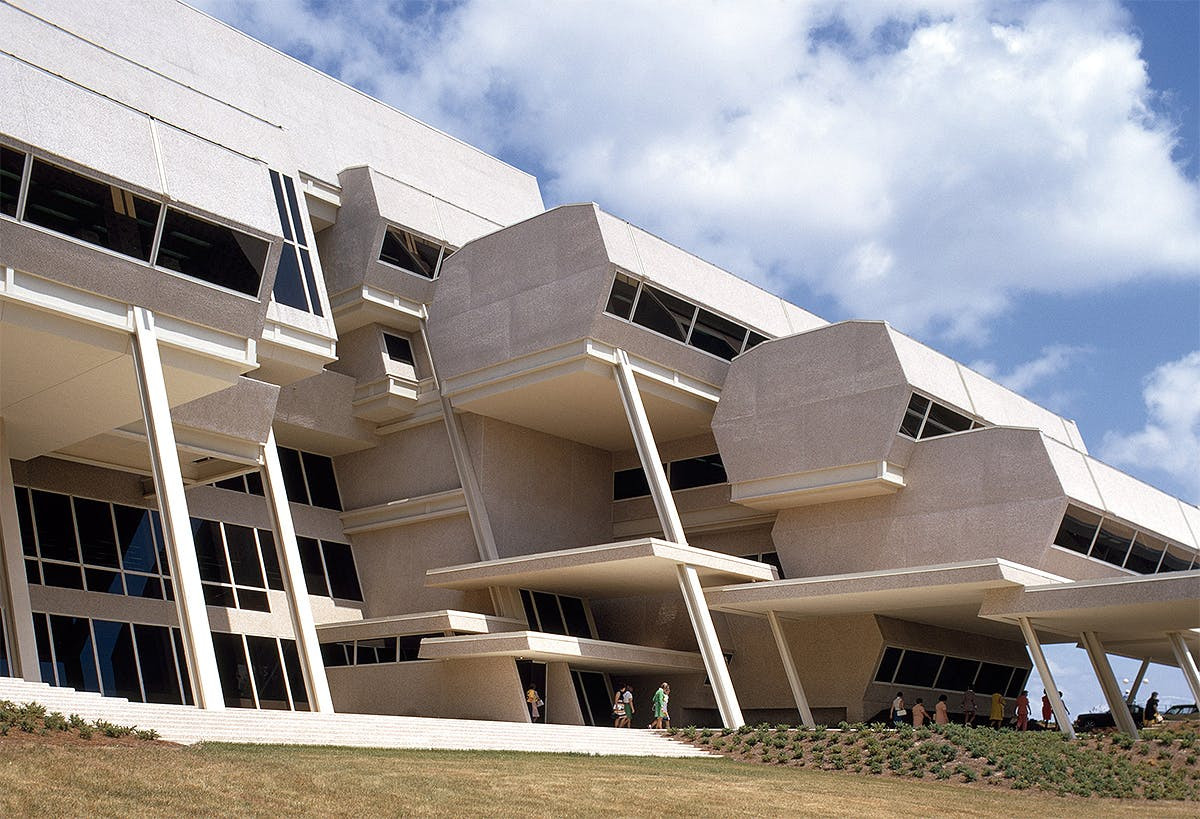 paul rudolph burroughs wellcome budova