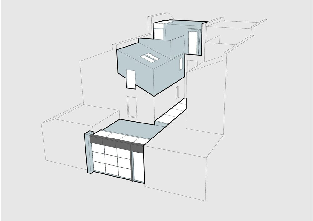 T house nacrt T house nacrt