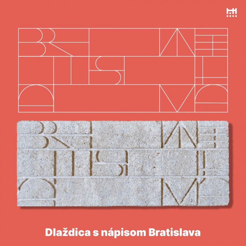 dlazba bratislava napis