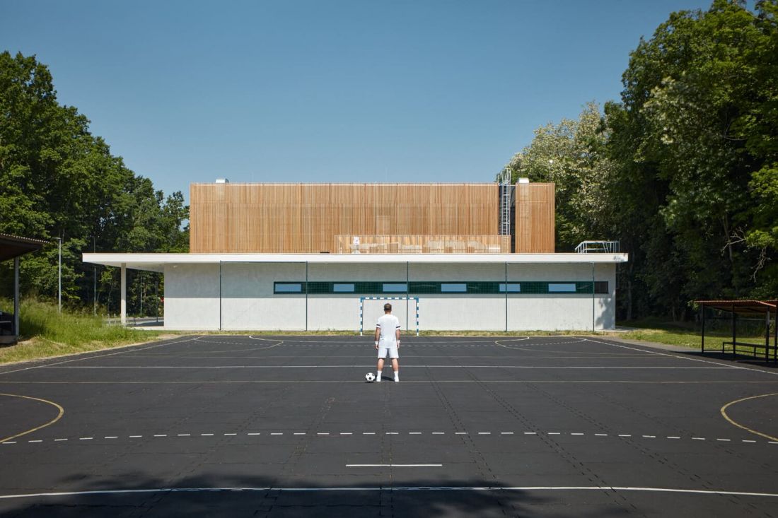 ov architekti sports hall in borky boysplaynice ov architekti sports hall in borky boysplaynice