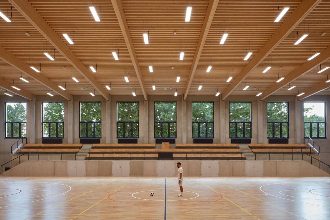 ov architekti sports hall in borky boysplaynice ov architekti sports hall in borky boysplaynice