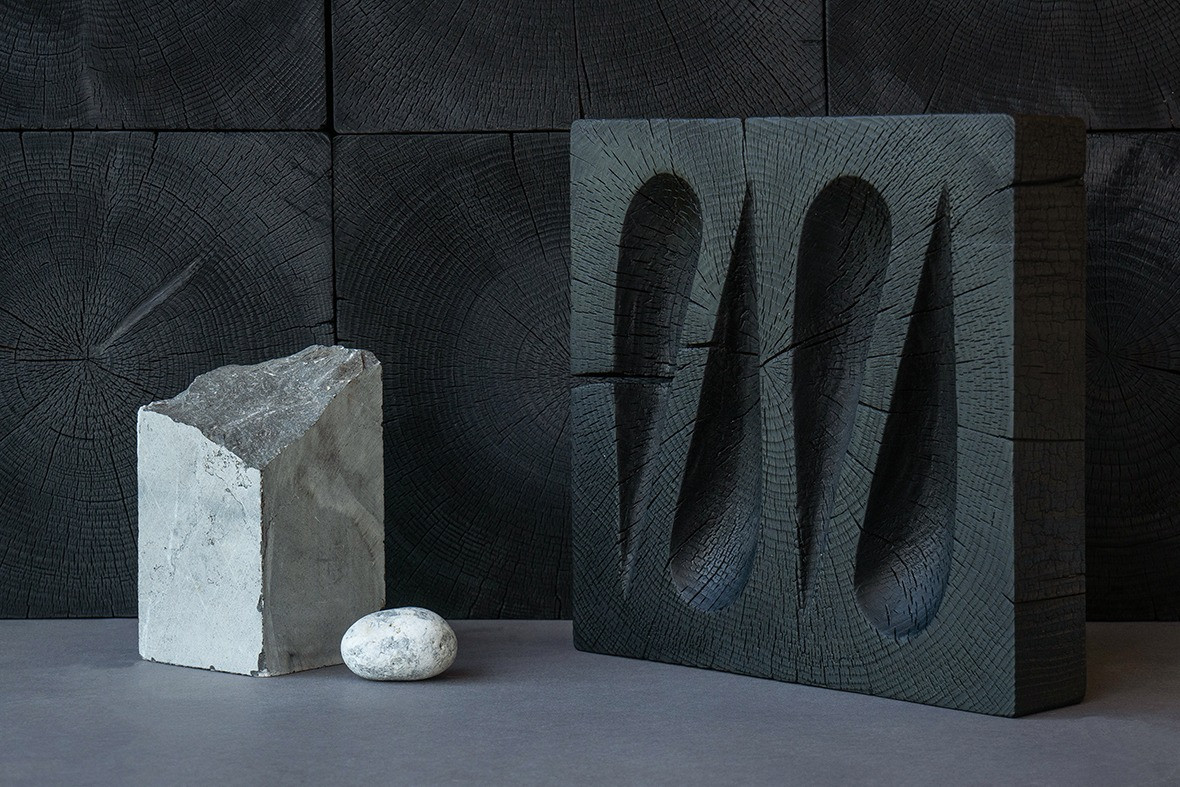 Shou Sugi Ban Collection ASPACE tmave Shou Sugi Ban Collection ASPACE tmave