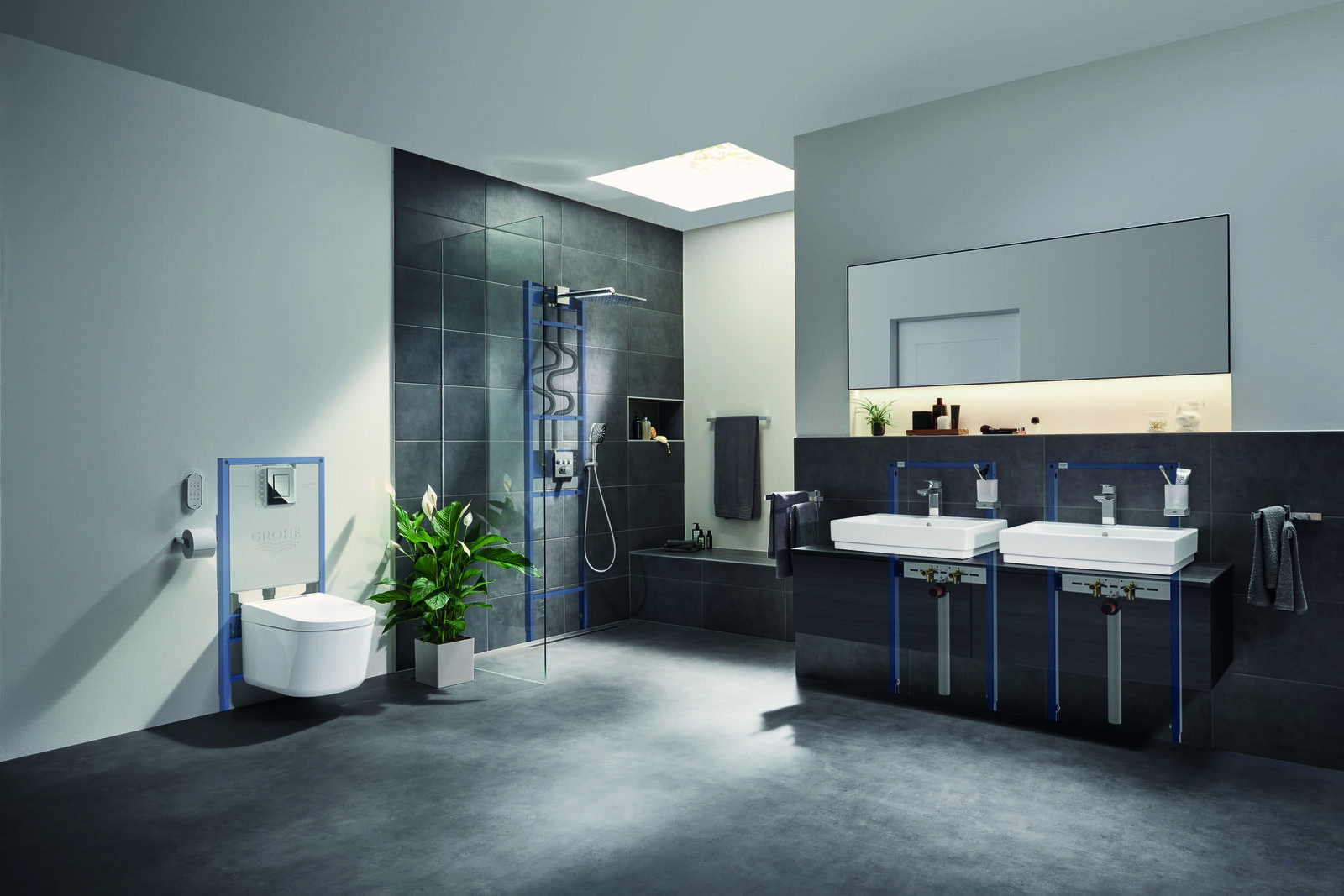 GROHE Rapido Shower Frame 9 GROHE Rapido Shower Frame 9