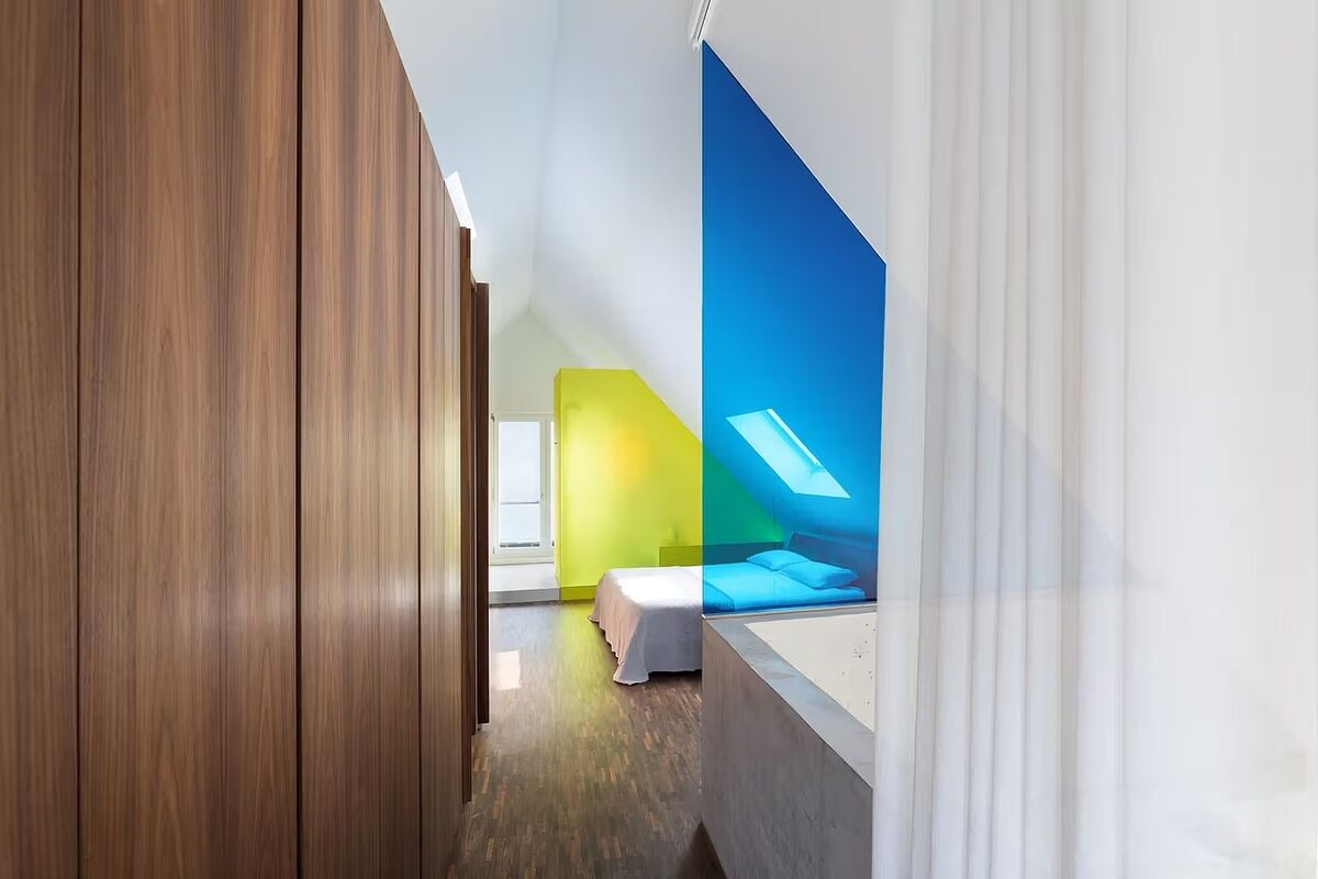 GG house priecky farba apartman rekonstrukcia spalna