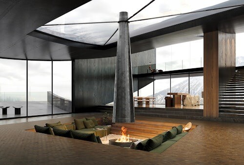 snohetta not a hotel interier snohetta not a hotel interier