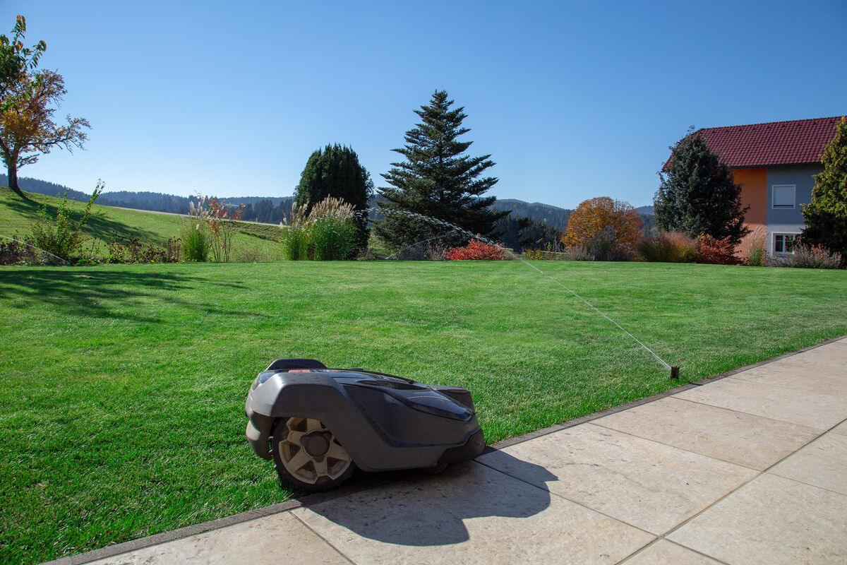 Loxone Robotic Lawn Mower Irrigation Smart Gardening 1