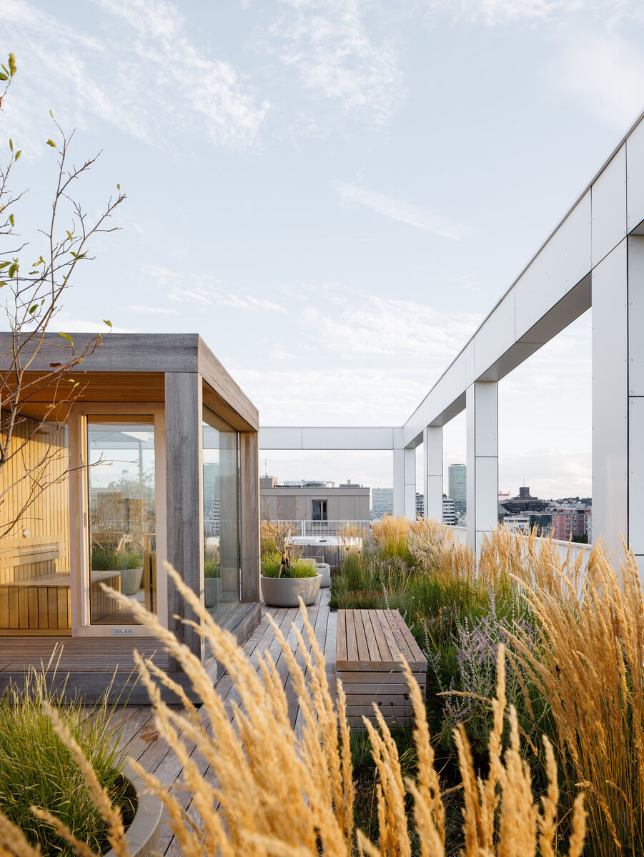 What Architects matejhakar exterier terasa sauna