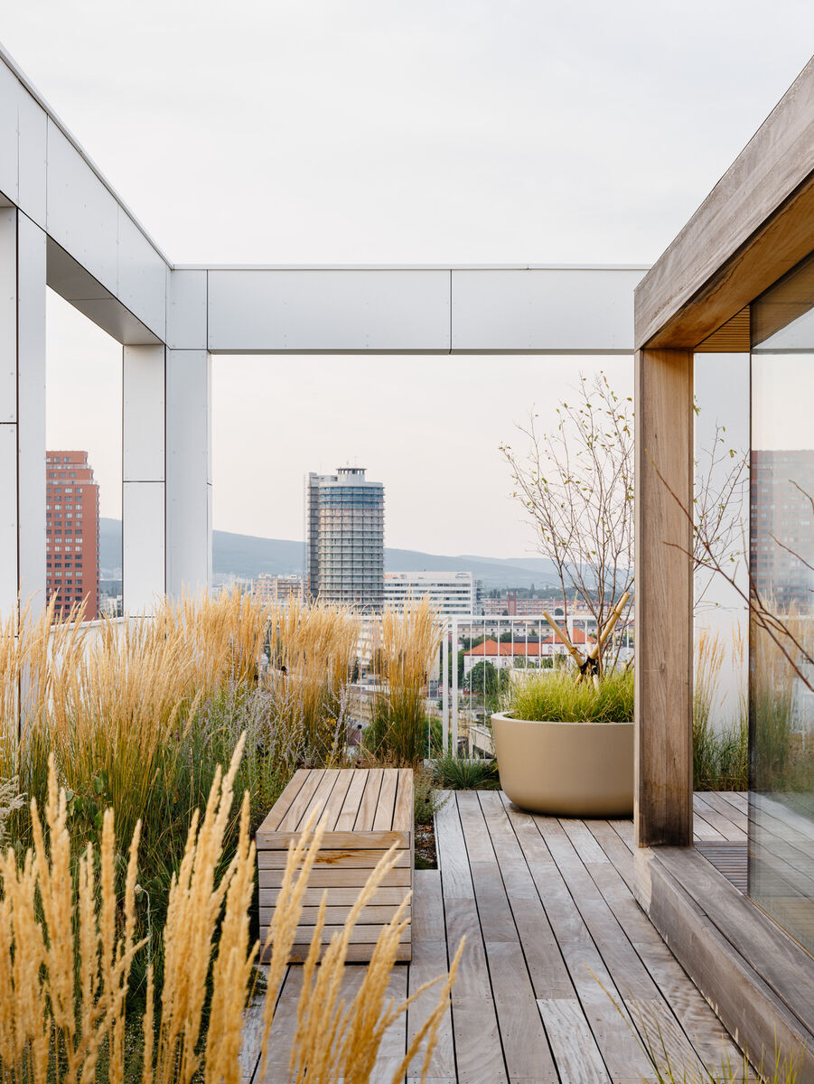 What Architects matejhakar terasa sauna