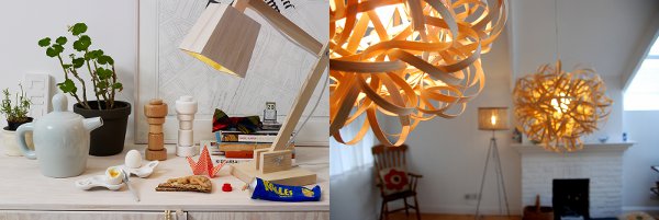 Ekolampy Muuto-Tom Raffield