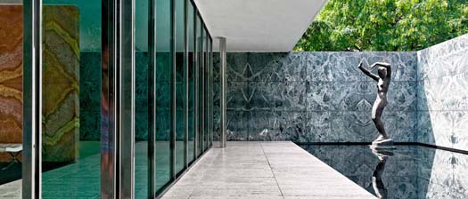 Barcelona Pavilion by Ludwig Mies van der Rohe
