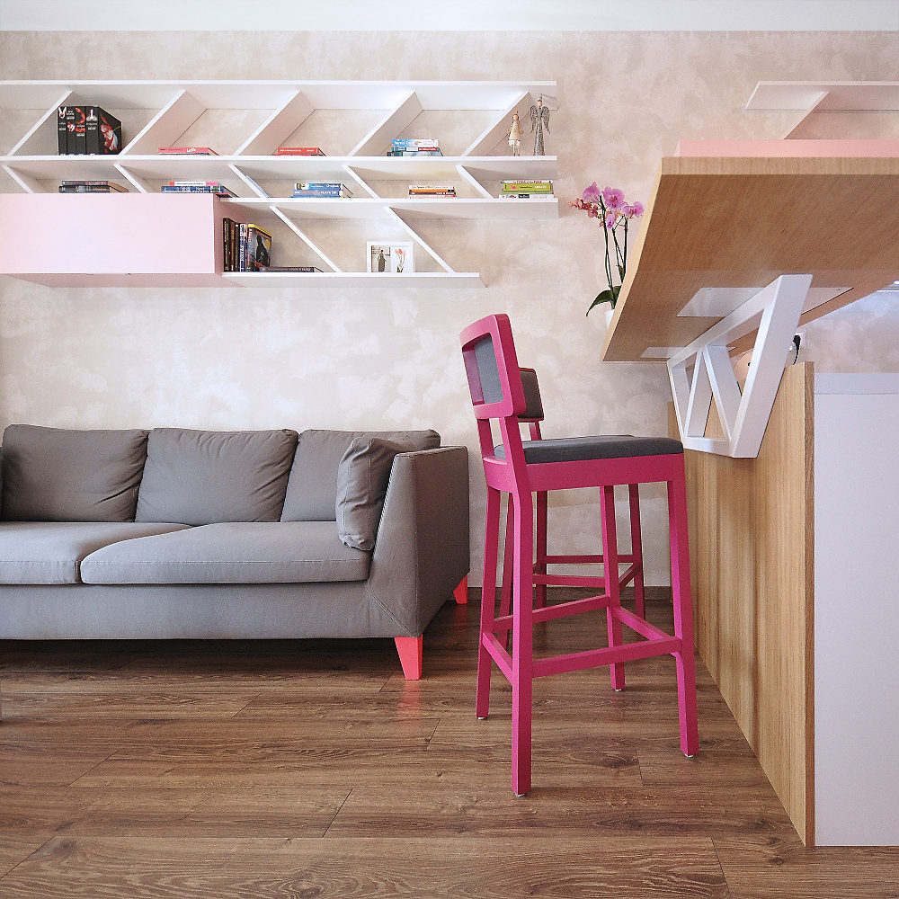 ruzovy byt wood interiers 04