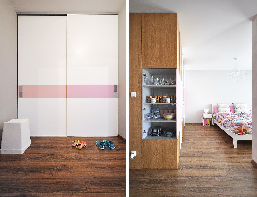 ruzovy byt wood interiers 12