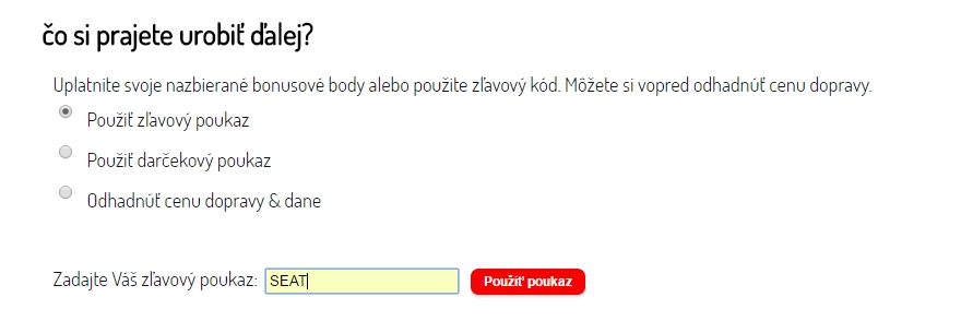 seat sutaz printscreen objednavka