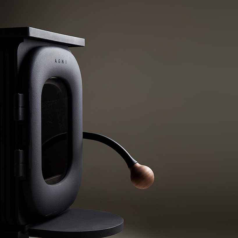 okamoto agni hutte wood stove designboom 005