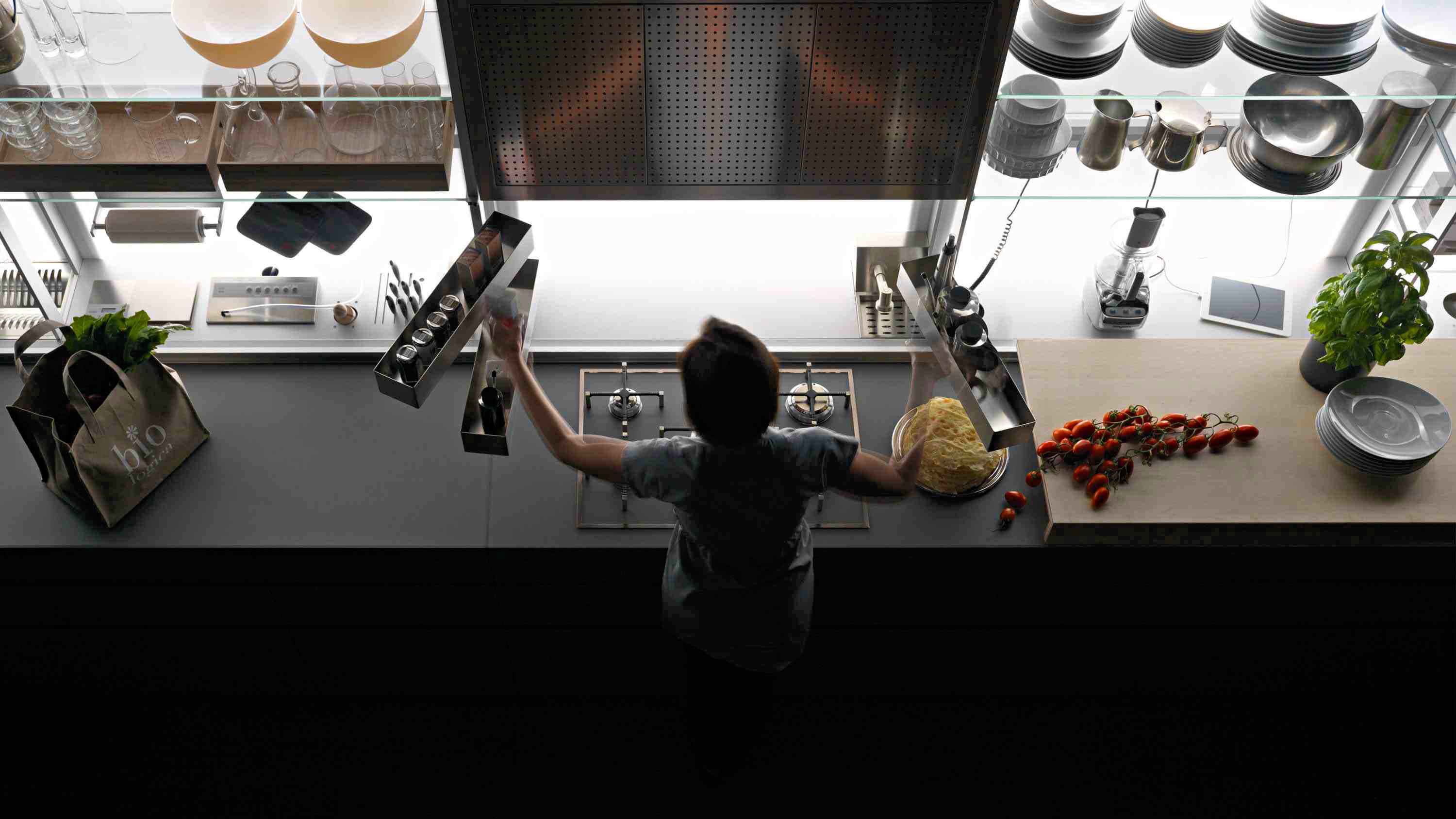 Moderná kuchyňa ako výzva funkcie a priestoru Valcucine