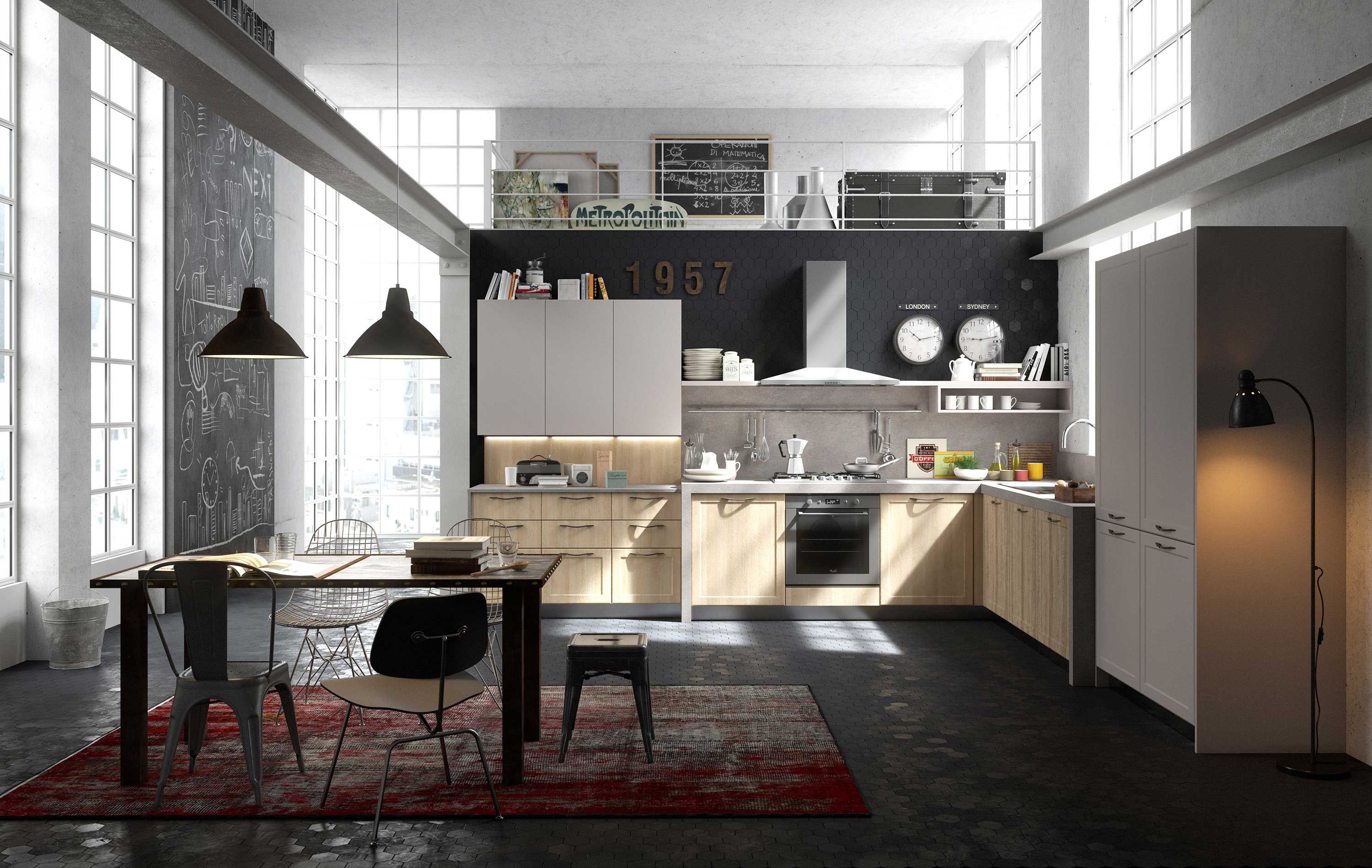 Moderná kuchyňa ako výzva funkcie a priestoru cucina Contempo 3 Snaidero